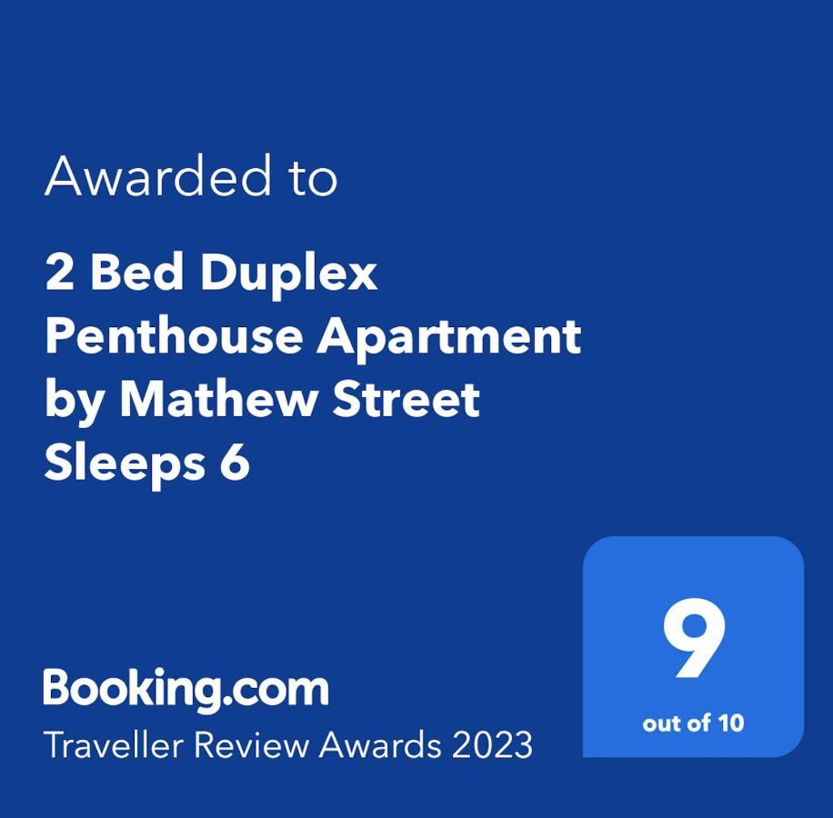 2 Bed Duplex Penthouse Apartment By Mathew Street Sleeps 6 Liverpool Exteriör bild